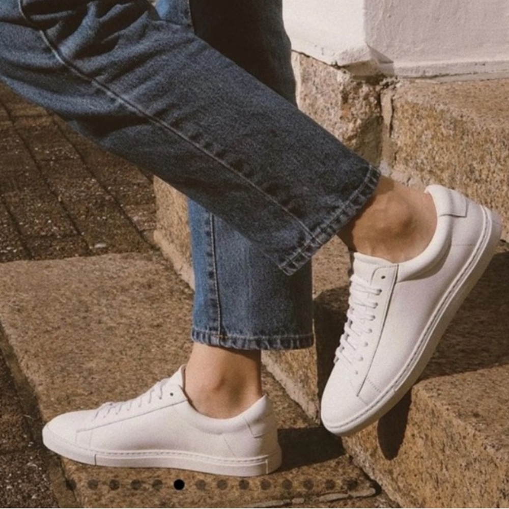 Oliver Cabell Low 1 White Sneakers Worn Once